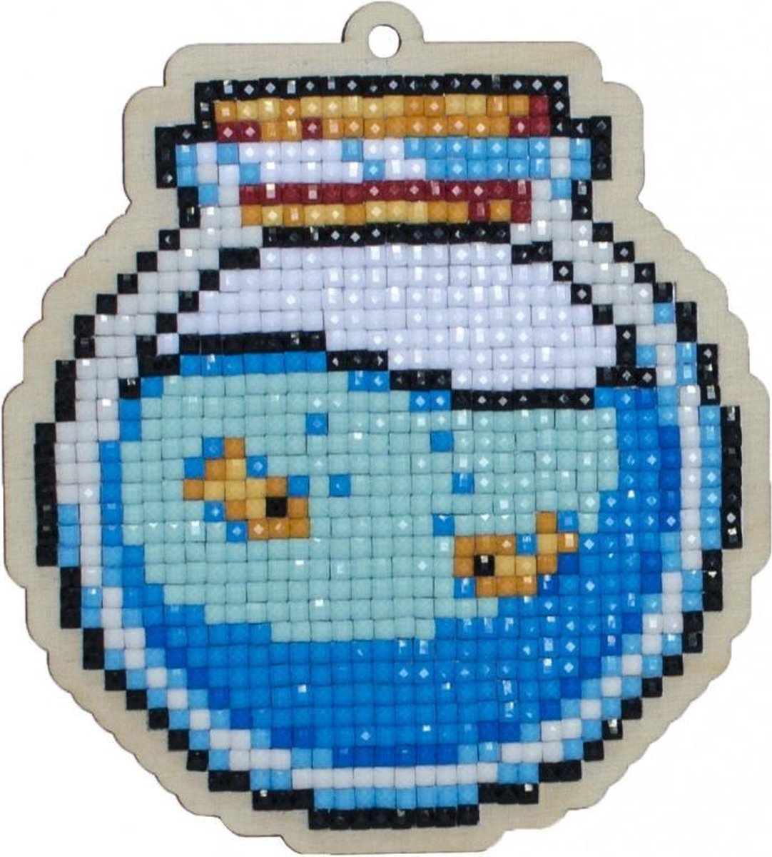 Diamond Painting Charm Wizardi Woods | Aquarium WW160 | kinderen/ volwassenen