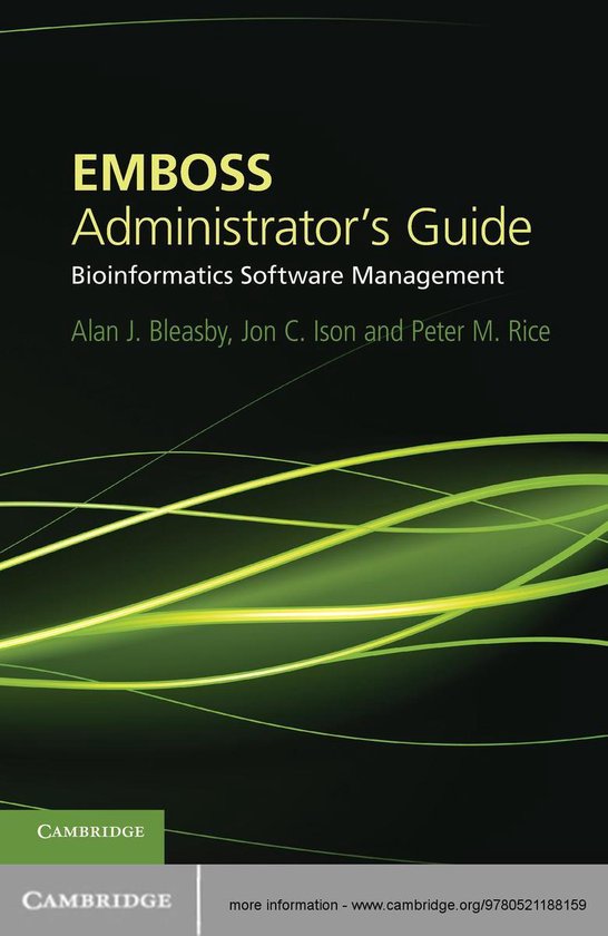 EMBOSS Administrator's Guide - cover