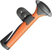 Lifehammer Noodhamer Plus Met Gordelsnijder 16,5 Cm Oranje