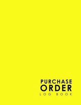 Purchase Order Log Book