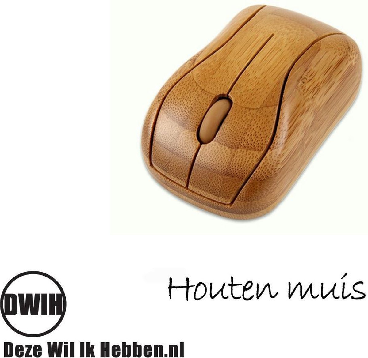 Houten Draadloze muis