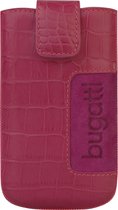 Bugatti SlimCase Leather Universal-M-02-croco pink