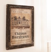 LOBERON Afbeelding Chateau Bordeaux donkerbruin/beige
