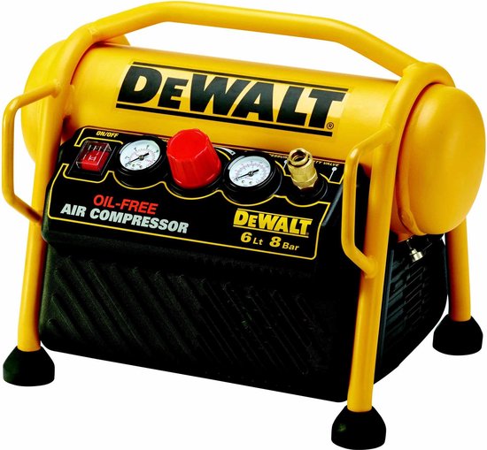 DeWalt DPC6MRC Draagbare compressor - 6L - 8 bar - Euro