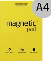Schrijfblok Magnetic Pad A4 50 sheets Geel