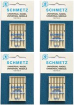 Schmetz machinenaalden nr.80 (5 naalden) universeel, 4 kaarten