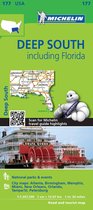 Michelin USA Deep South Including Florida Map 177