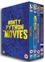 Monty Python: The Movies ('And Now For Something Completely Different', 'The Holy Grail'(2 discs), 'The Life Of Brian' and 'The Meaning Of Life')