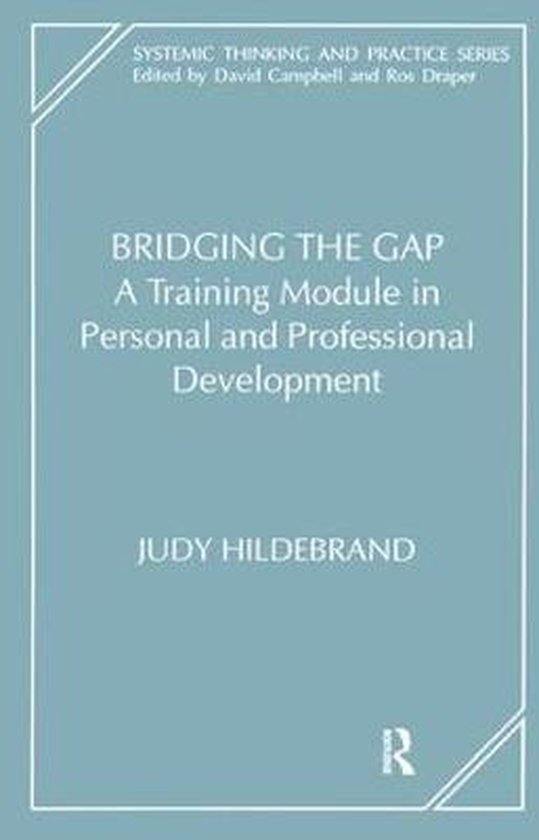 The Systemic Thinking and Practice Series- Bridging the Gap - cover
