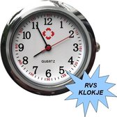 Fako® - Verpleegstershorloge - Zusterhorloge - Verpleegster Horloge - Uurwerk - RVS