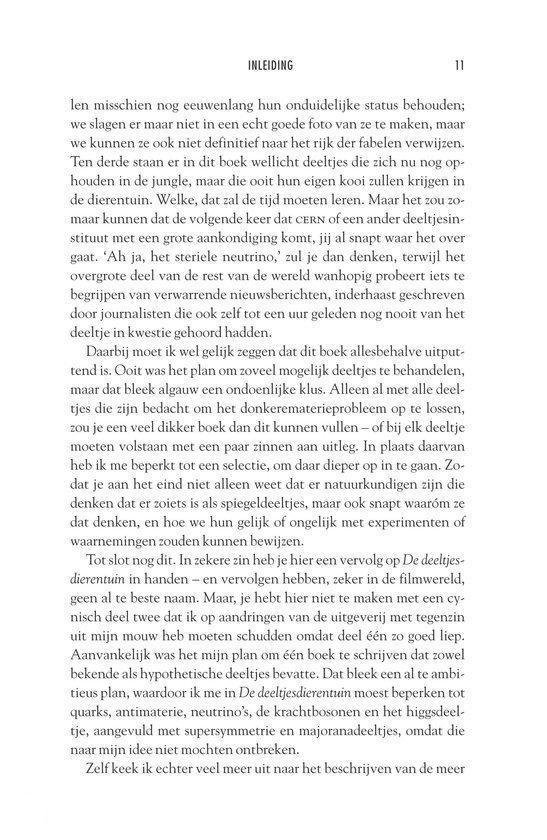 Pagina met de titel 'Inleiding' en tekst over deeltjesfysica.