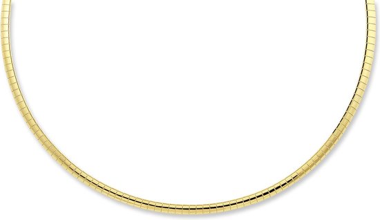 Montebello Ketting Blomme Gold - 316L Staal - Bangle - 4mm - 50cm