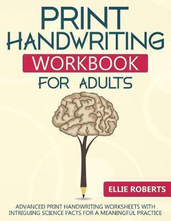 Print Handwriting Workbook for Adults