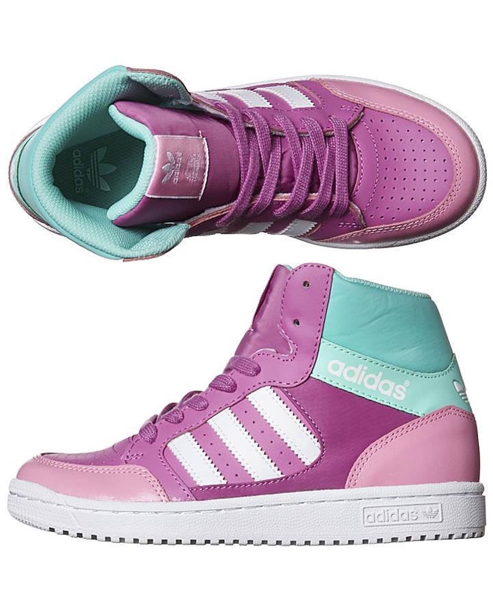 Adidas Kinderschoenen Pro Play CF I - Junior - Hoog model - Roze/Groen -  Maat 19 | bol.com