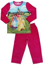 Prinsessia Meisjes Pyjama - Rood - Maat 110/116