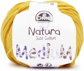 DMC NATURA MEDIUM 99 BOUTON D'OR. PAK MET 10 BOLLEN a 50 GRAM. KL.NUM. 12.