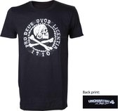 Uncharted 4 - Pro Deus Qvod Licentia 1710 T-Shirt - XXL