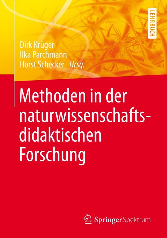Methoden in der naturwissenschaftsdidaktischen Forschung - cover