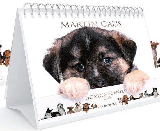Cover van het boek 'De Martin Gaus Hondenagenda  / 2015' van Martin Gaus