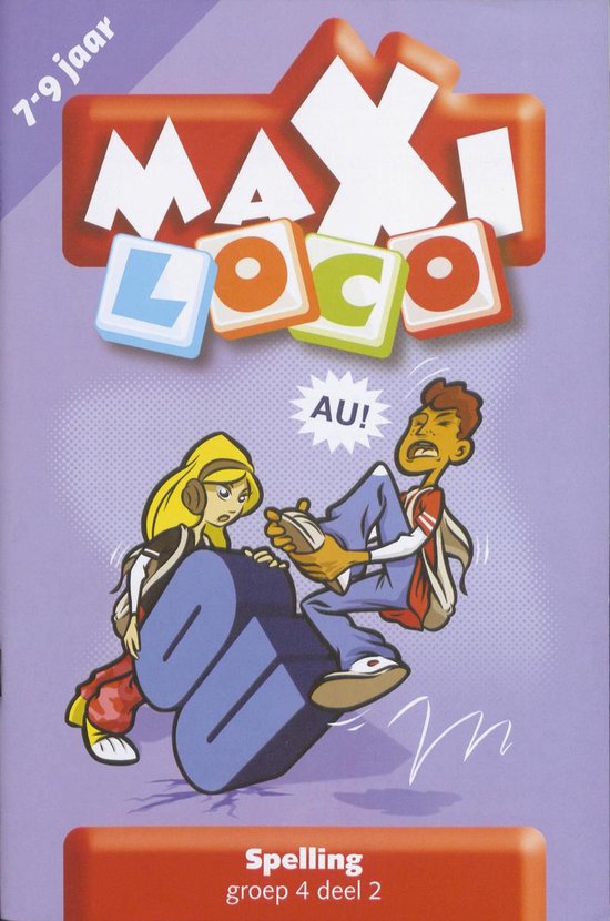 Thumbnail van een extra afbeelding van het spel Loco Maxi - Boekje - Spelling - 7/9 Jaar - Groep 4, deel 2