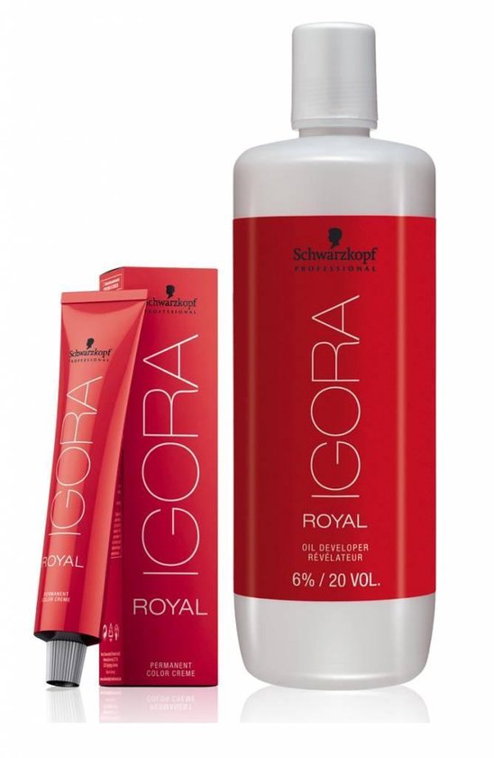 Schwarzkopf Igora Royal 4-65 Châtain Moyen Marron Doré 60ml