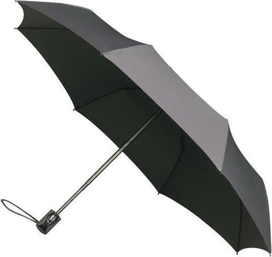 Parapluie ouvert et fermé miniMAX - Ø 100 cm - Gris