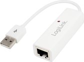 LogiLink kabeladapters/verloopstukjes USB 2.0/RJ45