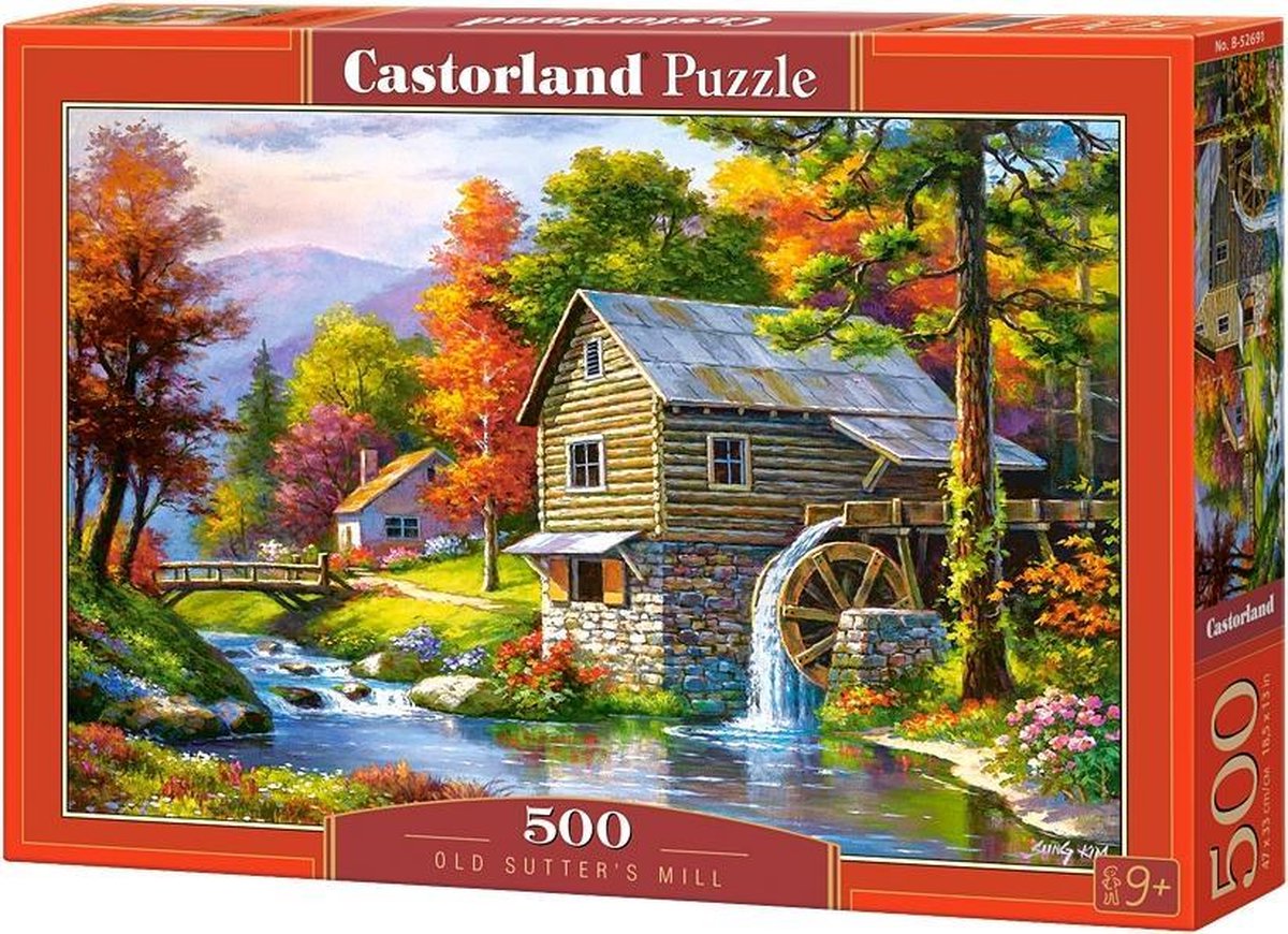 Castorland Legpuzzel Old Sutter's Mill 500 Stukjes