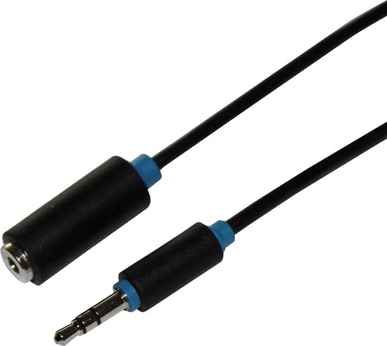 Scanpart verlengkabel 5 meter - Verlengsnoer - Audio verleng kabel - 3.5... | bol.com