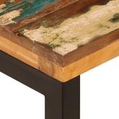 Salontafel 110x50x35 cm massief gerecycled hout en staal