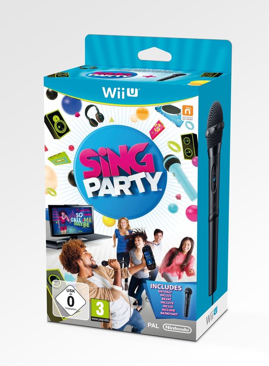 Sing Party + Microfoon - Wii U | Games | bol.com