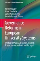 Educational Governance Research 8 - Governance Reforms in European University Systems