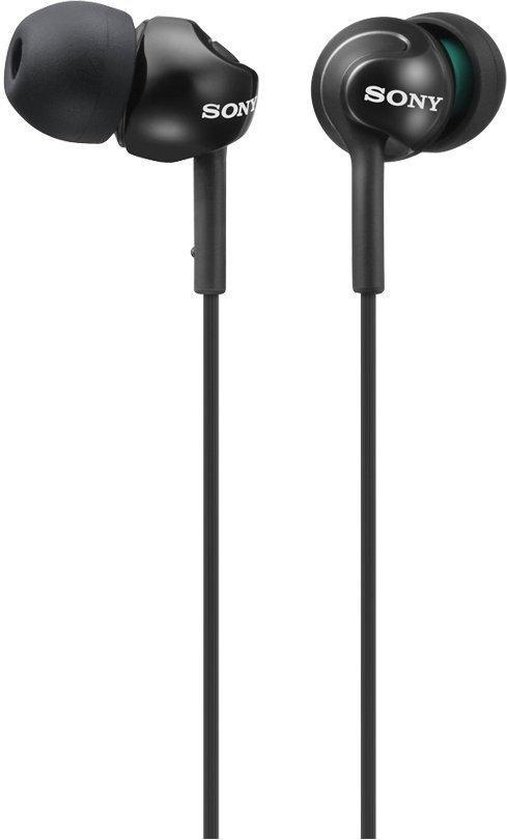 Sony MDR-EX110LP - In-ear koptelefoon  - Zwart