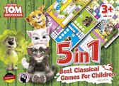Talking Tom and Friends 5 in 1 Beste klassieke spellen voor kinderen