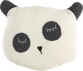 Sebra - Kussen gebreid - Panda L 34 H29 W8cm