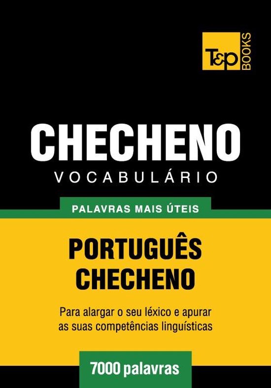 Vocabulário Português-Checheno - 7000 palavras mais úteis - cover