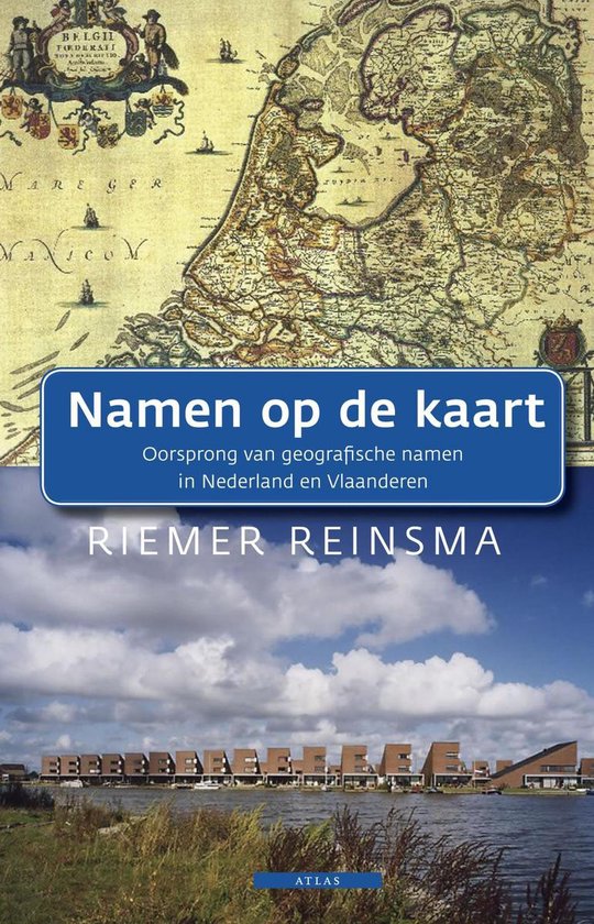 Cover van het boek 'Namen op de kaart' van R. Reinsma