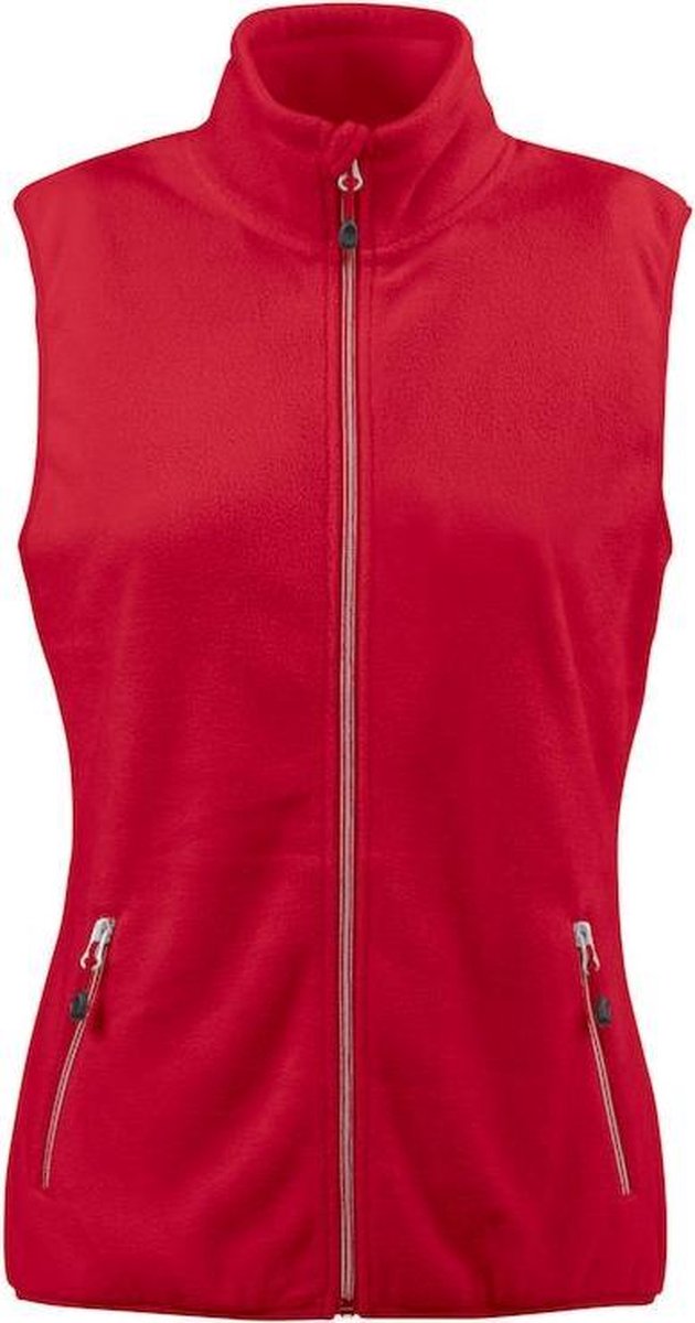 Printer RED FLEECE VEST SIDEFLIP LADY 2261507 - Rood - S