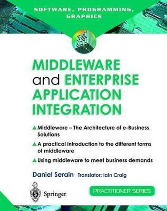 Middleware And Enterprise Application Integration - cover