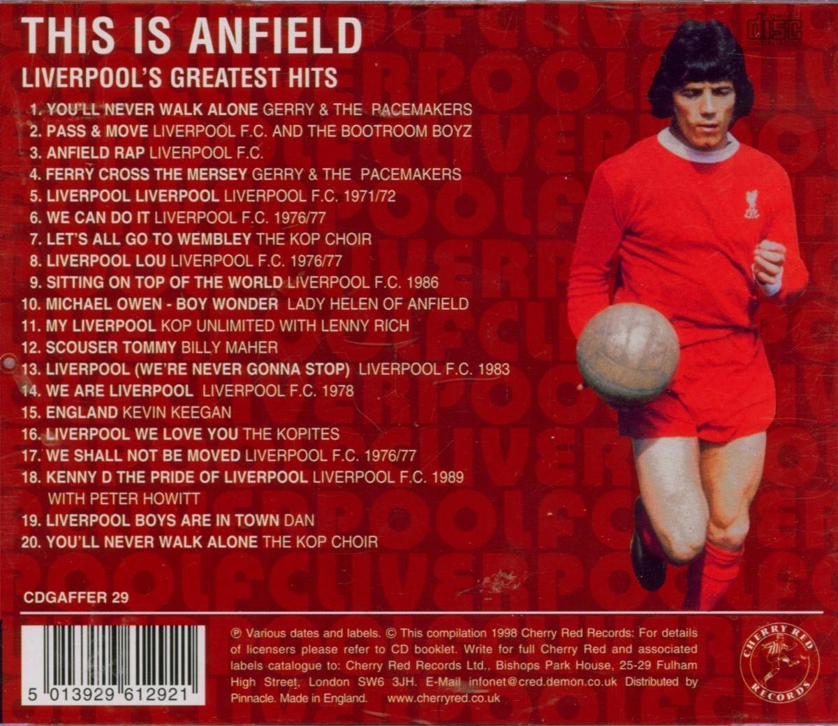 This Is Anfield Liverpool's Greatest Hits, Liverpool Fc CD