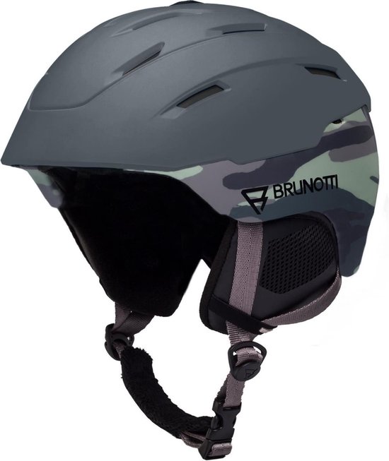 Brunotti Hybrid Skihelm Unisex Maat 53 58 Vintage Green bol