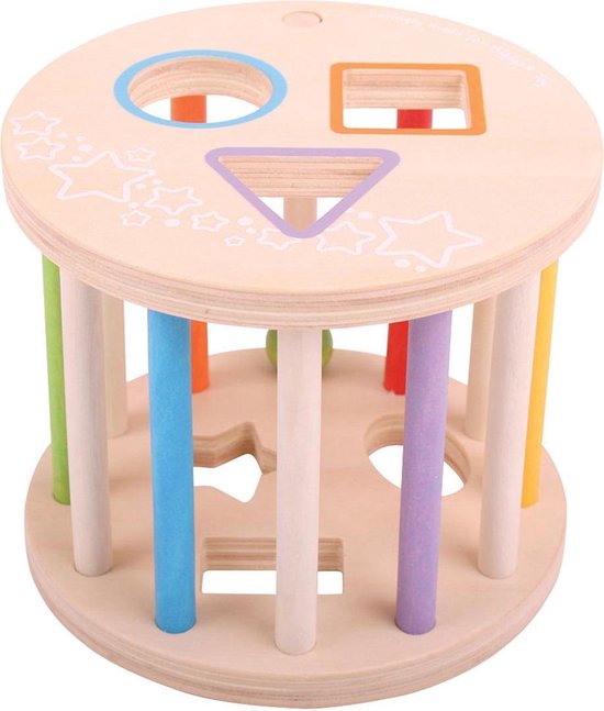 Houten Vormsorteerder van Little Dutch — afbeelding 2