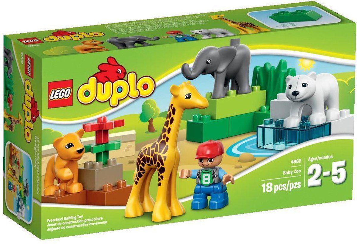 LEGO Duplo Ville Baby dierentuin - 4962 | bol