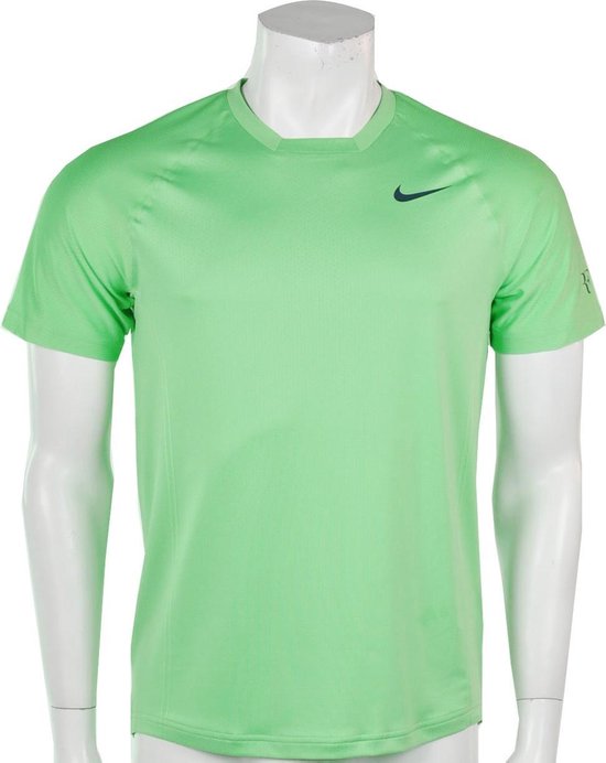 Nike Premier Roger Federer Crew - Sportshirt - Heren - Maat L - Licht Zee  Groen | bol.com