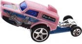 Hot Wheels Looney Tunes Auto Hw Poppa Wheelie Roze 6 Cm