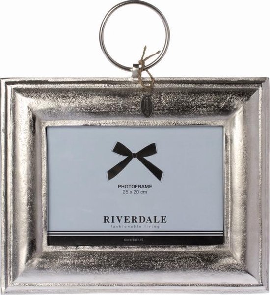 Riverdale Fotolijst - Vintage - Nickel - 20x25 cm | bol.com
