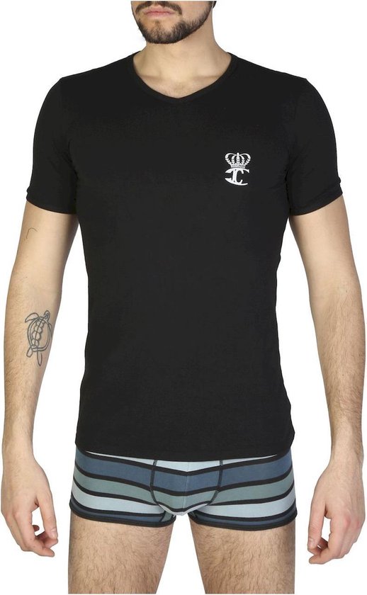 Just Cavalli - T-shirts - Heren - 1607 - Black | bol.com
