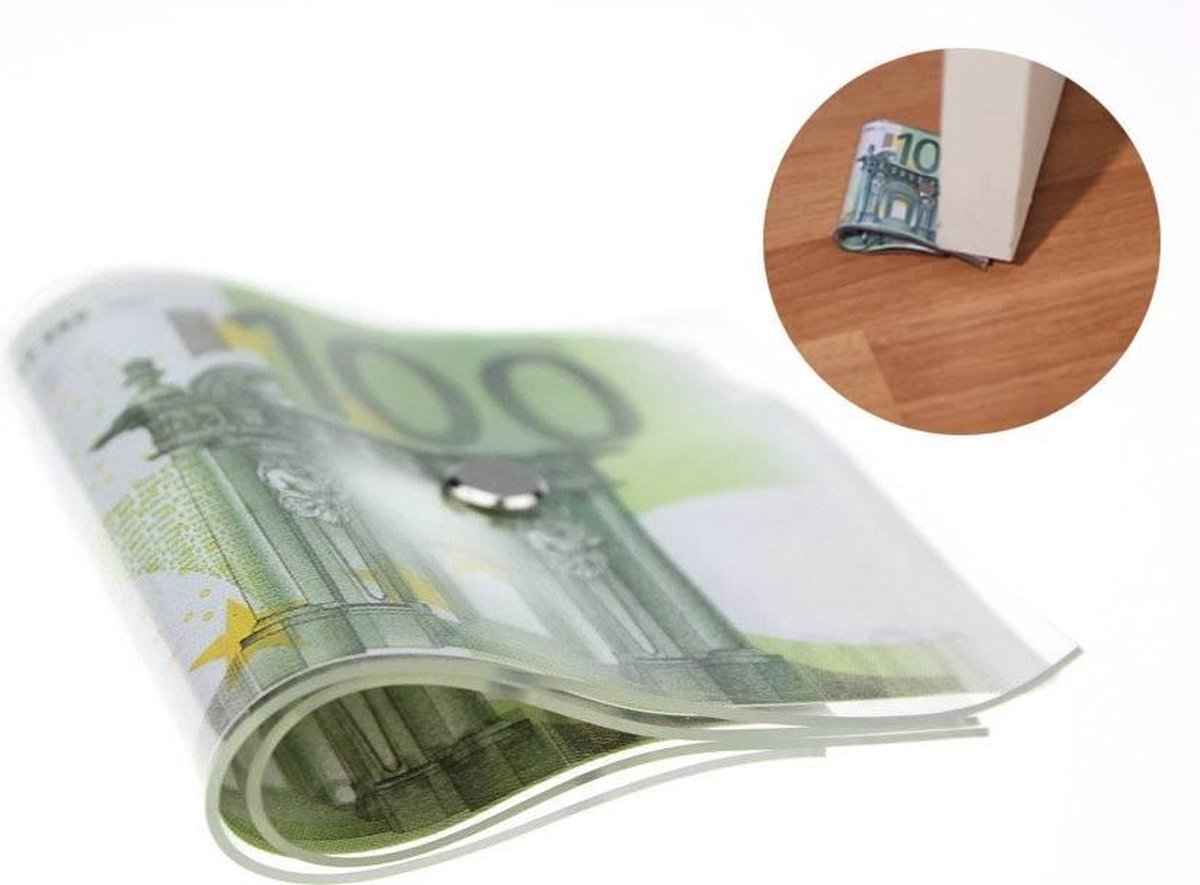 Deurstopper - deurstop - 100 Euro deurstop - deurvastzetter - DisQounts