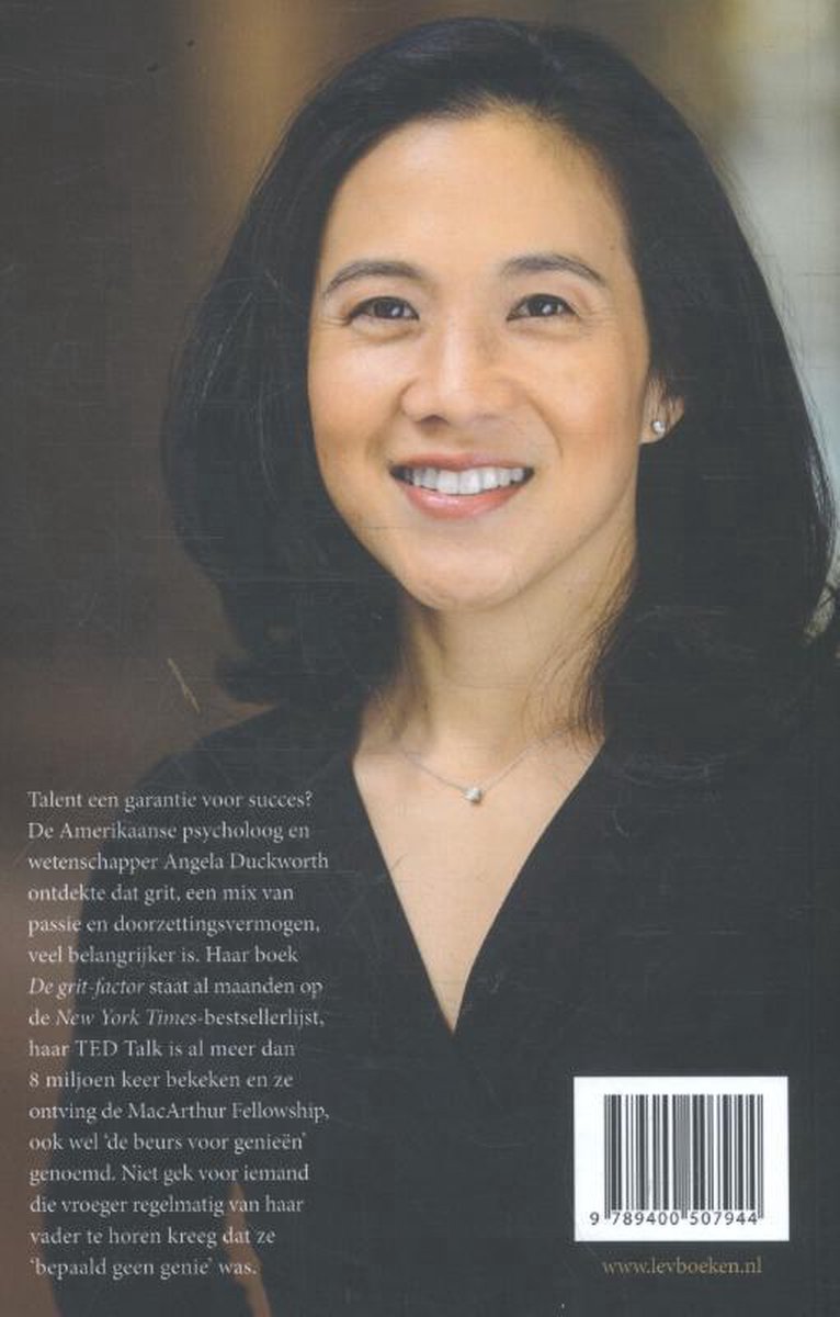 De grit factor - back cover