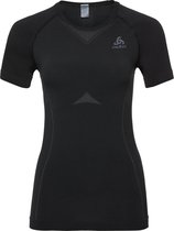 Odlo Suw Top Crew Neck S/S Performance Light Sportshirt Dames - Black - M